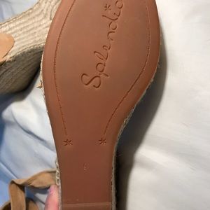 Splendid Espadrille Ankle Wrap Sandals